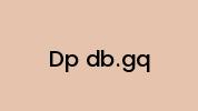 Dp-db.gq Coupon Codes