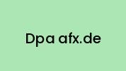 Dpa-afx.de Coupon Codes