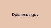 Dps.texas.gov Coupon Codes