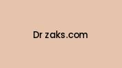 Dr-zaks.com Coupon Codes