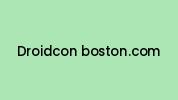 Droidcon-boston.com Coupon Codes