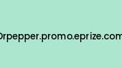 Drpepper.promo.eprize.com Coupon Codes