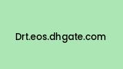Drt.eos.dhgate.com Coupon Codes