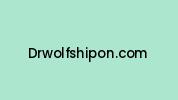Drwolfshipon.com Coupon Codes