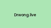 Drwong.live Coupon Codes