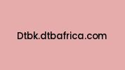 Dtbk.dtbafrica.com Coupon Codes