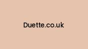 Duette.co.uk Coupon Codes