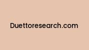 Duettoresearch.com Coupon Codes