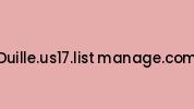 Duille.us17.list-manage.com Coupon Codes