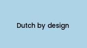 Dutch-by-design Coupon Codes