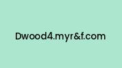 Dwood4.myrandf.com Coupon Codes