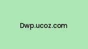 Dwp.ucoz.com Coupon Codes