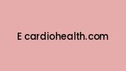 E-cardiohealth.com Coupon Codes