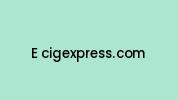 E-cigexpress.com Coupon Codes