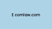 E-comlaw.com Coupon Codes