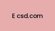 E-csd.com Coupon Codes