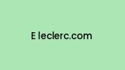 E-leclerc.com Coupon Codes