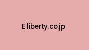 E-liberty.co.jp Coupon Codes
