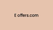 E-offers.com Coupon Codes