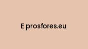 E-prosfores.eu Coupon Codes