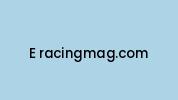 E-racingmag.com Coupon Codes