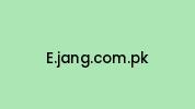 E.jang.com.pk Coupon Codes