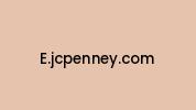 E.jcpenney.com Coupon Codes