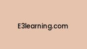 E3learning.com Coupon Codes