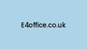 E4office.co.uk Coupon Codes