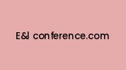 Eandl-conference.com Coupon Codes