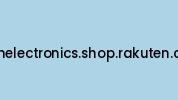 Eandmelectronics.shop.rakuten.com Coupon Codes