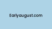 Earlyaugust.com Coupon Codes