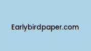Earlybirdpaper.com Coupon Codes