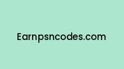 Earnpsncodes.com Coupon Codes