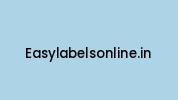 Easylabelsonline.in Coupon Codes