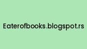 Eaterofbooks.blogspot.rs Coupon Codes