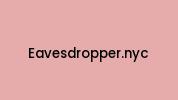 Eavesdropper.nyc Coupon Codes