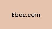 Ebac.com Coupon Codes