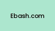 Ebash.com Coupon Codes