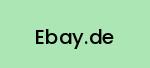 ebay.de Coupon Codes