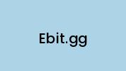 Ebit.gg Coupon Codes