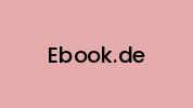 Ebook.de Coupon Codes