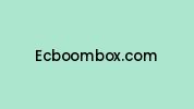 Ecboombox.com Coupon Codes