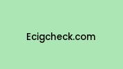 Ecigcheck.com Coupon Codes