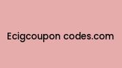 Ecigcoupon-codes.com Coupon Codes