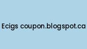 Ecigs-coupon.blogspot.ca Coupon Codes