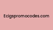 Ecigspromocodes.com Coupon Codes