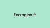 Ecoregion.fr Coupon Codes