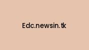 Edc.newsin.tk Coupon Codes