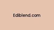 Ediblend.com Coupon Codes
